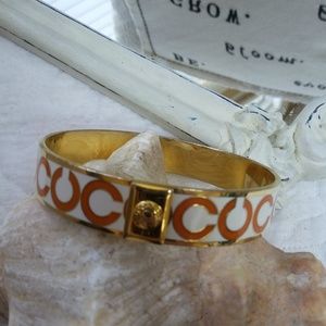 Coach Jewelry - SOLID Plated COACH Logo BANGLE Bracelet Coach Jewelry - SOLID Plated COACH Logo BANGLE Bracelet